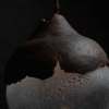 Lamp. Ceramics and glass