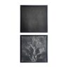 50-50 cm. black frame
