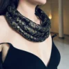 Necklace Golden snake