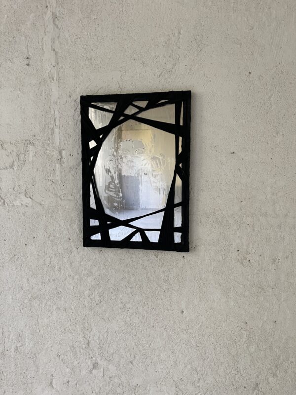 Mirror portrait Michele Lamy - 70*50cm