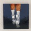 White socks #1 (Oil painting)