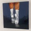 White socks #1 (Oil painting)