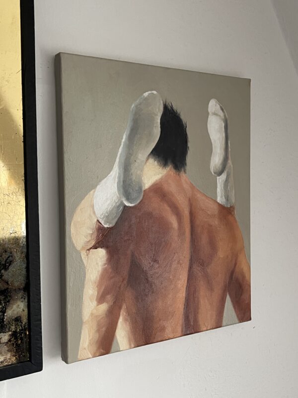 Feet Up #1 (Oil painting)