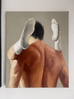 IMG_0024 Feet Up #1 (Oil painting)