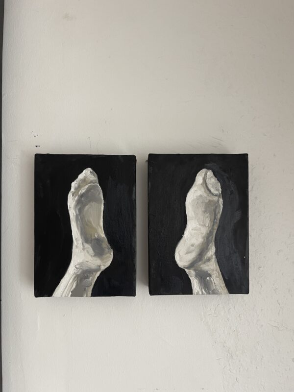 IMG_9541 Pair Socks #1 (Oil painting)