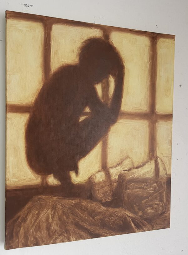 Hot Shadows #4 (Oil painting)
