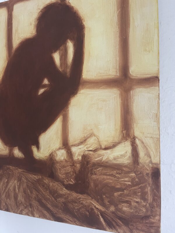 Hot Shadows #4 (Oil painting)