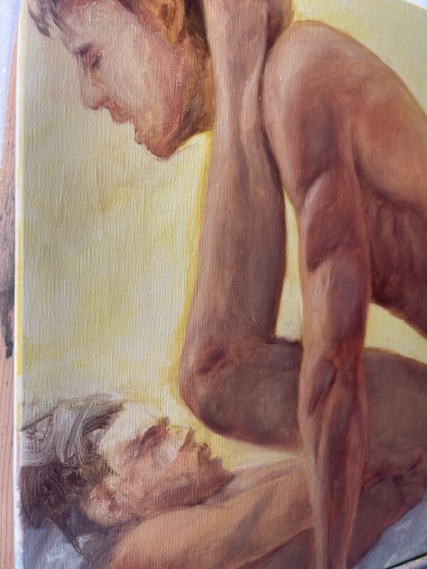 Sunday Morning #1 (Oil painting)
