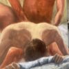first 5 seconds (Oil painting)