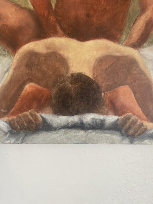 first 5 seconds (Oil painting)