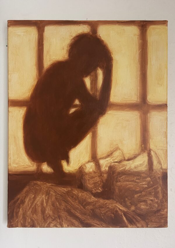 Hot Shadows #4 (Oil painting)