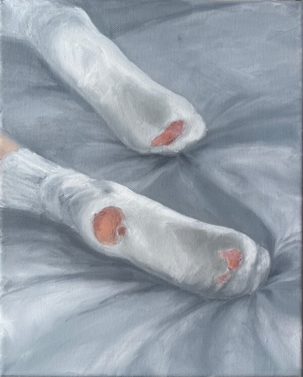 torn socks #2 (Oil painting)