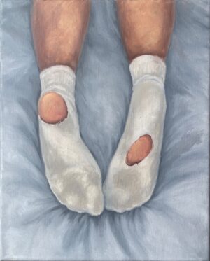 IMG_7337 torn socks #3 (Oil painting)