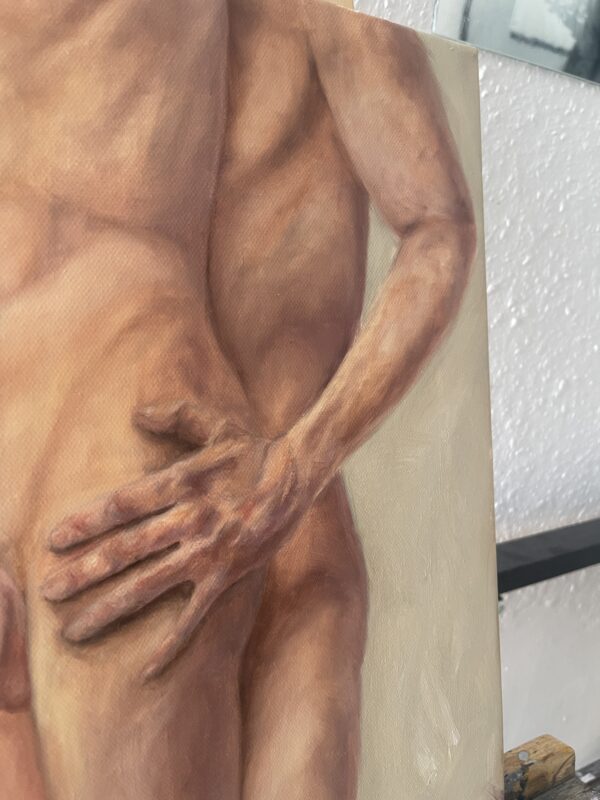 Cuddle (Oil painting)