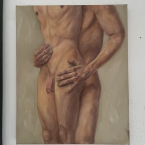 Cuddle (Oil painting)