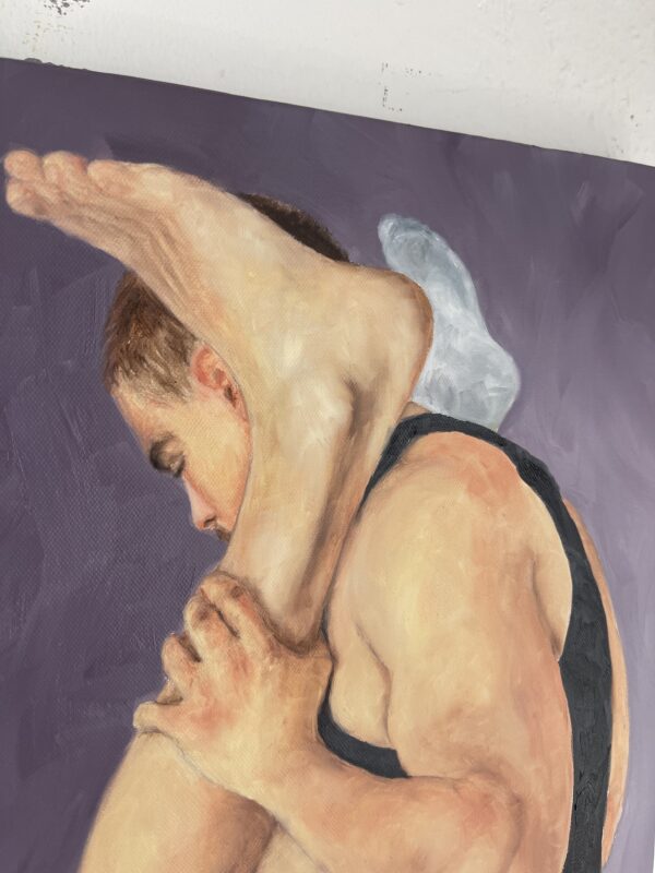 feet Up 2 (Oil painting)