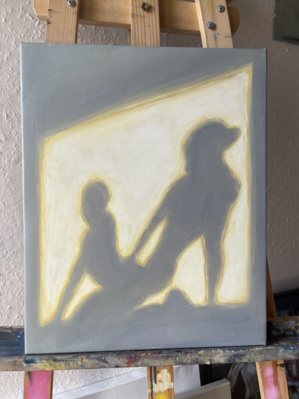 Hot Shadows  (Oil painting)