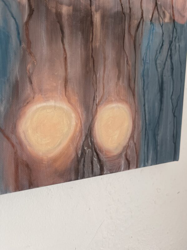 Shower Glass  (Oil painting)