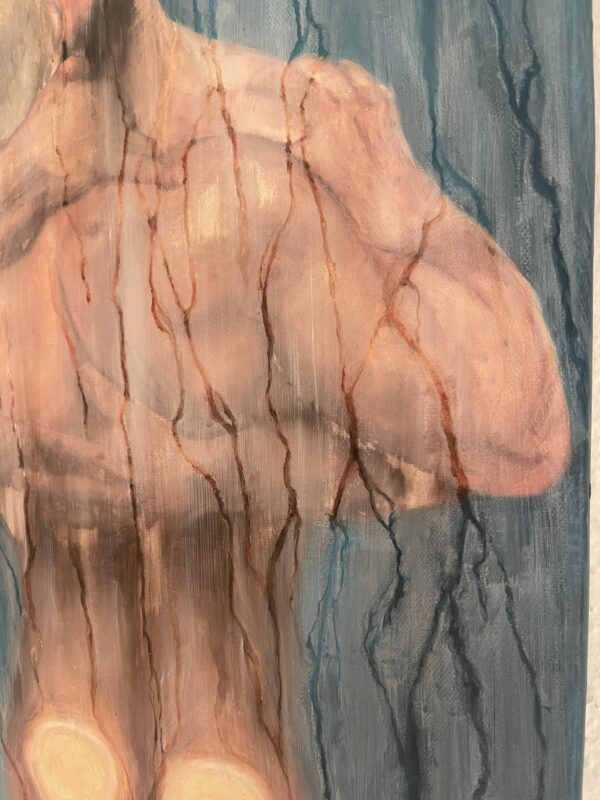 Shower Glass  (Oil painting)