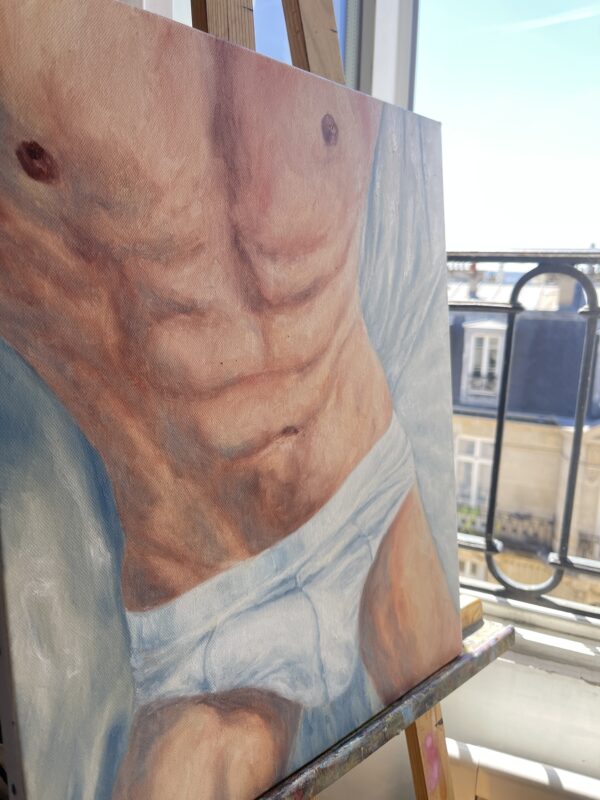 White 46*38 (Oil painting)