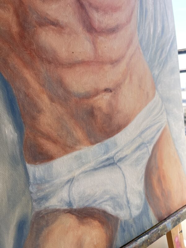 White 46*38 (Oil painting)