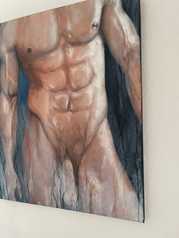 Glass shower 55*46 (Oil painting)