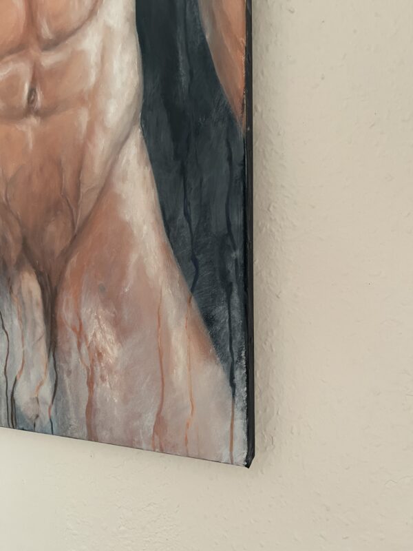 Glass shower 55*46 (Oil painting)