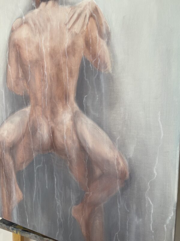 Shower  73*60cm (Oil painting)
