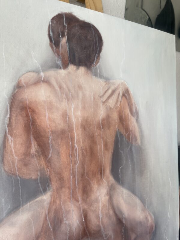 Shower  73*60cm (Oil painting)