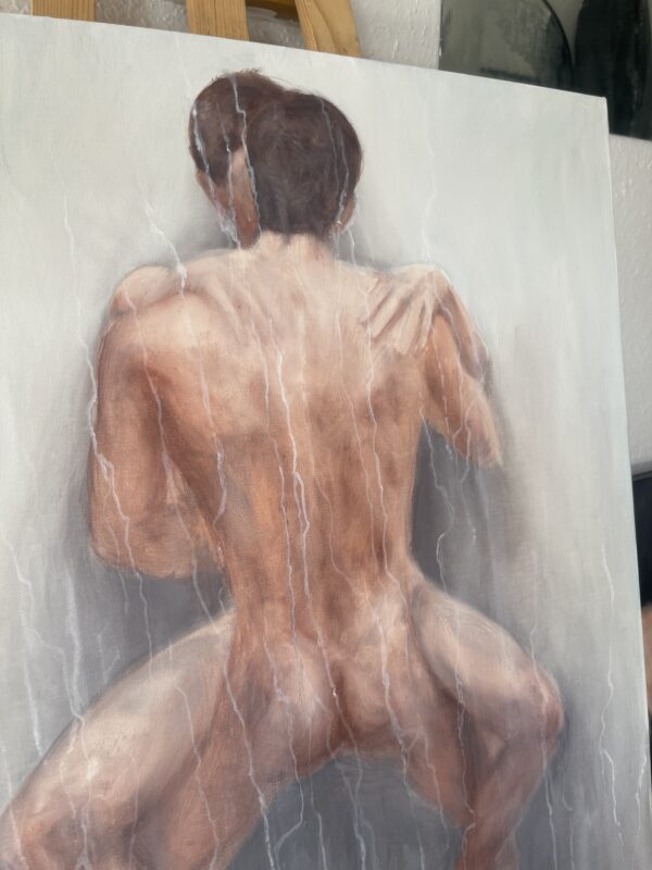 Shower  73*60cm (Oil painting)