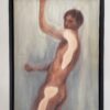 Shower glass  80*60cm (Oil painting)