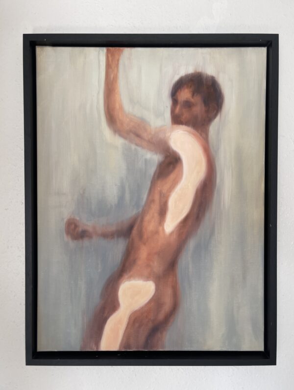 Shower glass  80*60cm (Oil painting)