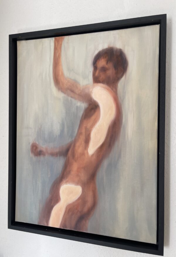 Shower glass  80*60cm (Oil painting)
