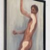 Shower glass  80*60cm (Oil painting)