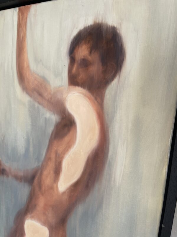 Shower glass  80*60cm (Oil painting)