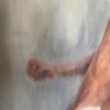 Shower glass  80*60cm (Oil painting)