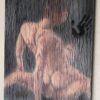 Touch glass 73*60cm (Oil painting)
