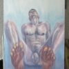 Shower time 73*54cm (Oil painting)