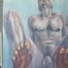 Shower time 73*54cm (Oil painting)