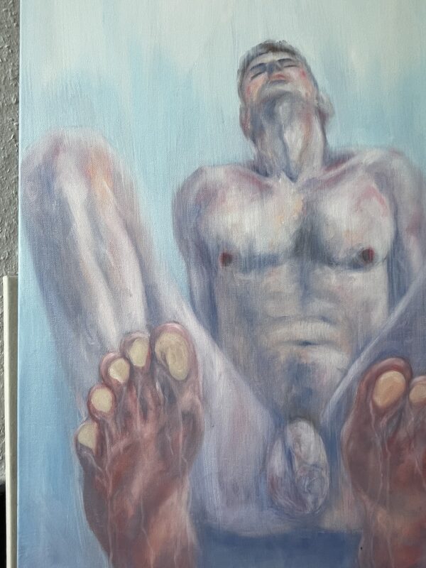 Shower time 73*54cm (Oil painting)
