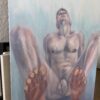 Shower time 73*54cm (Oil painting)